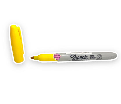 Sharpie Marcador Permanente Amarillo (pza)