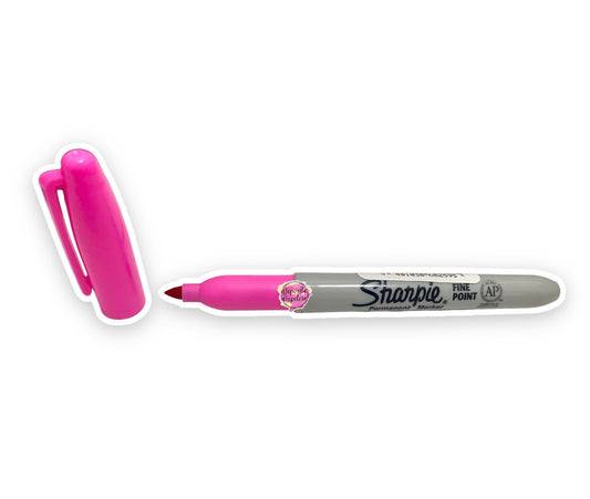 Sharpie Marcador Permanente Rosa Neón (pza)